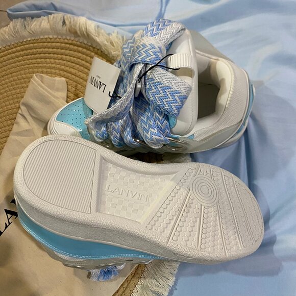 Lanvin Sneakers in Light Blue - Picture 7 of 10